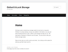 Tablet Screenshot of oxfordulockstorage.com